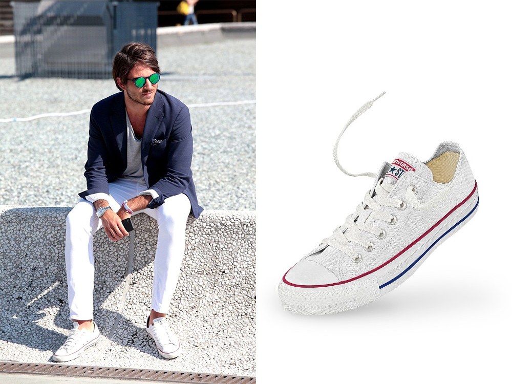outfit tenis converse blancos